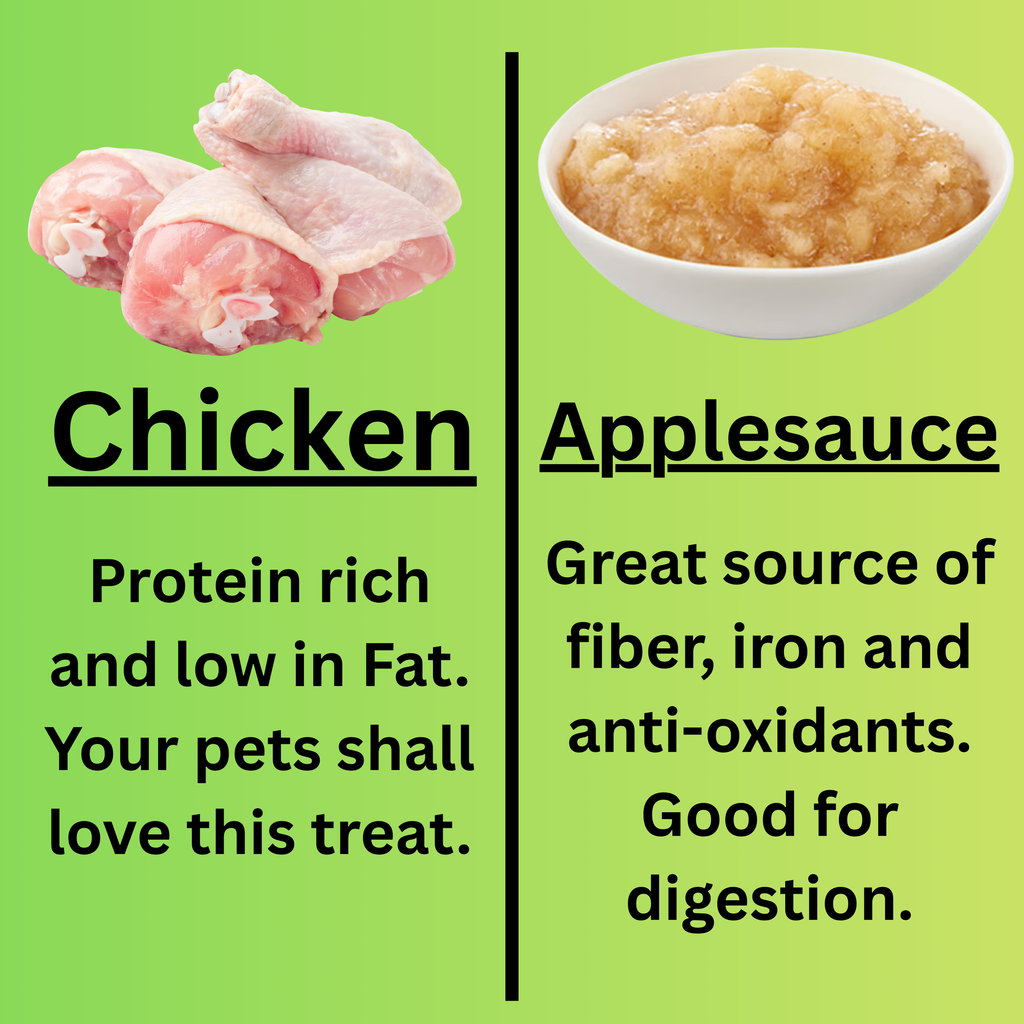 Chicken with Home-made Applesauce