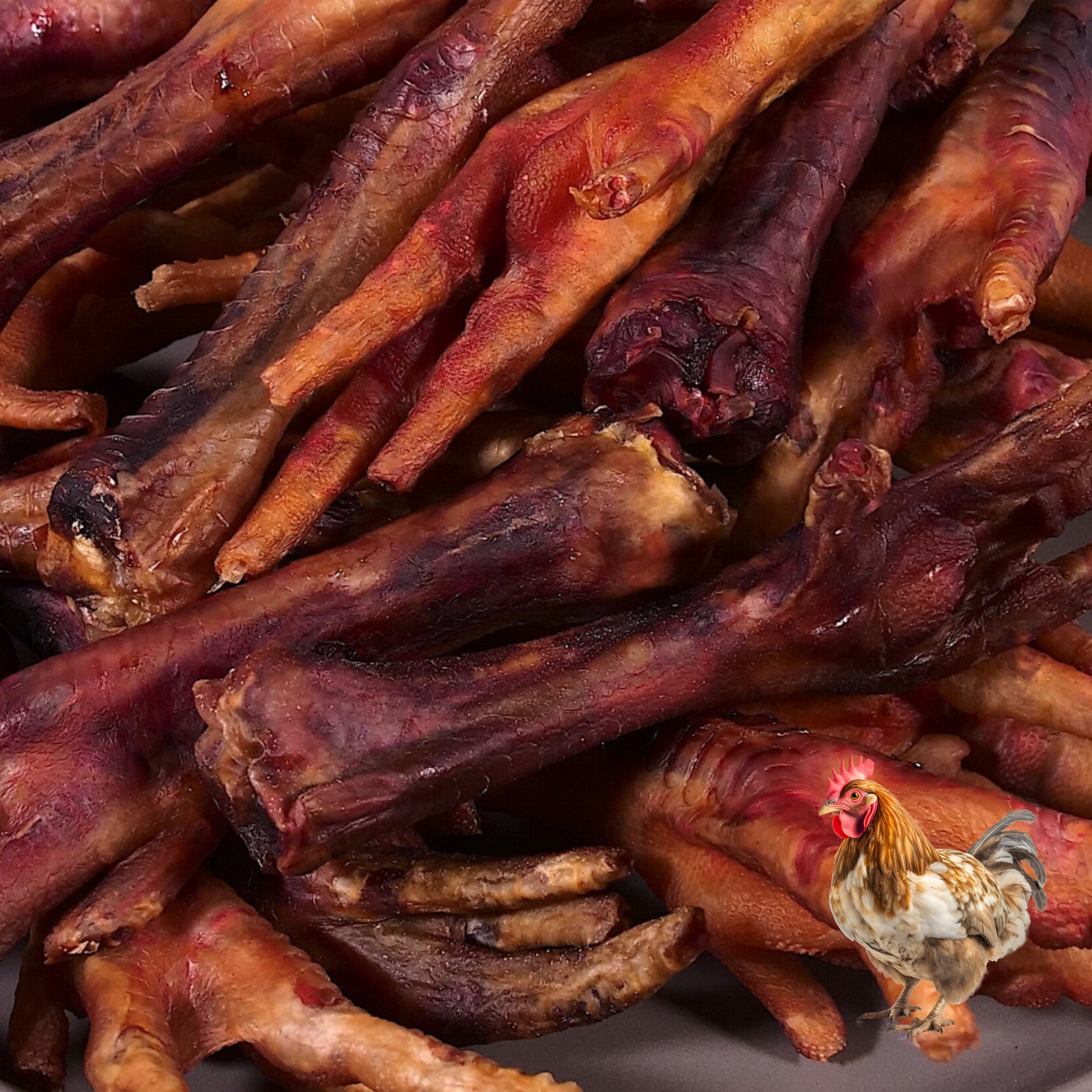 SF Natural Chews - Dehydrated Chicken Feet - 80 g - 8 Pcs